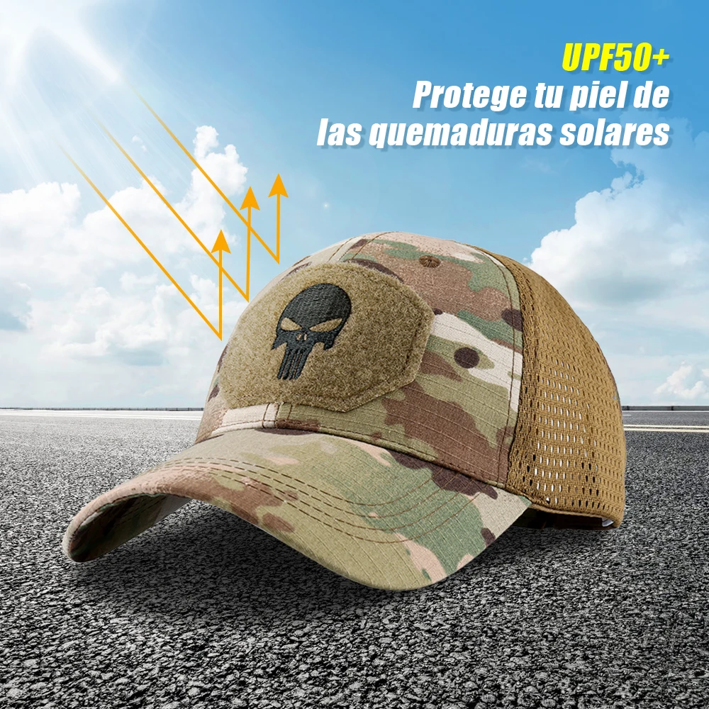 Gorras de béisbol camuflaje táctico camionero sombrero combate Paintball  baloncesto fútbol ajustable clásico malla Snapback sombreros de sol hombres  - AliExpress, image size:1000x1000