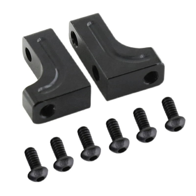 

1:10 Vehicle Part Servo Mount Fixed Stand Aluminum Alloy Servo Mount for SCX10