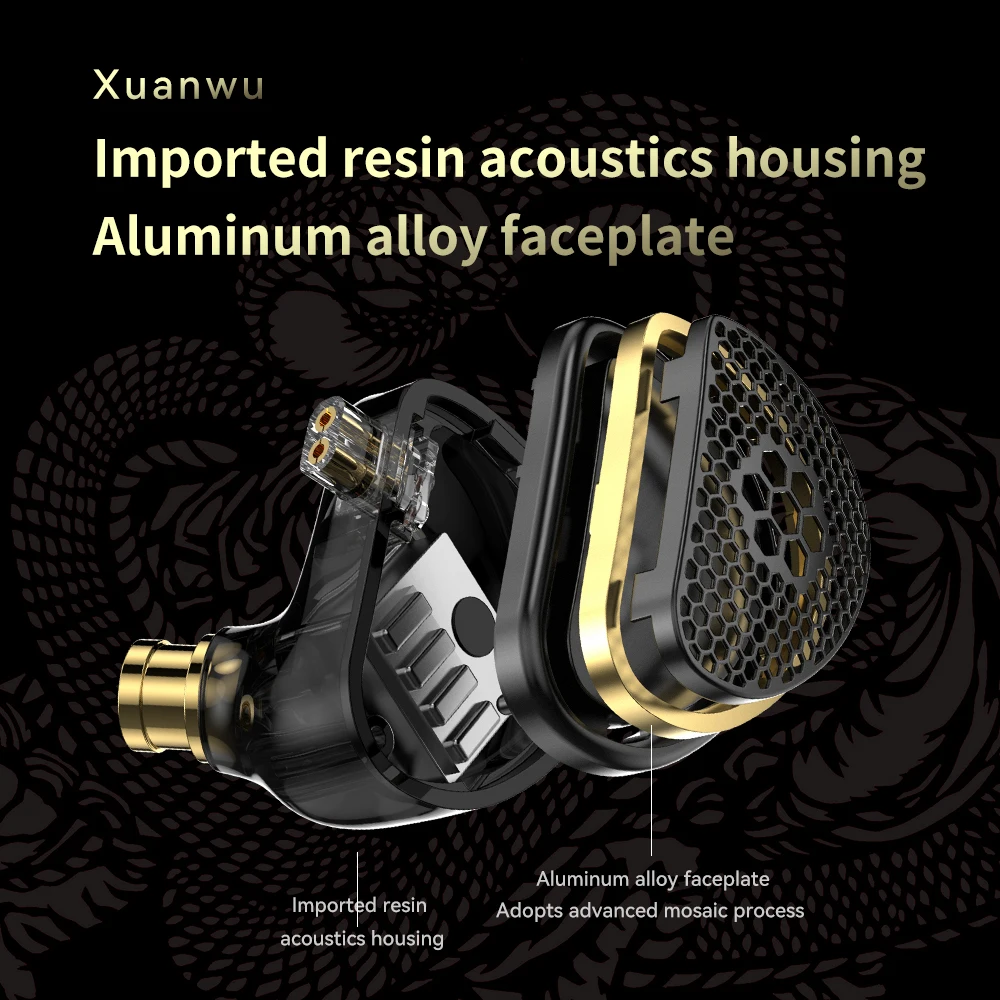TRN SPD + BA Xuanwu ̾ ̾, ̺긮  ̾  IEM HIFI DJ    ̾÷  ̾ 