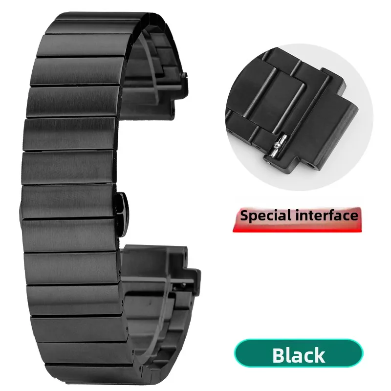 Stainless Steel Quick Release Watch Band - Men's Metal Replacement Strap
