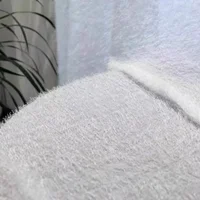 1pc Princess Style Exquisite Plush Gauze Balcony Bedroom Bay Window Living Room White Tulle 2