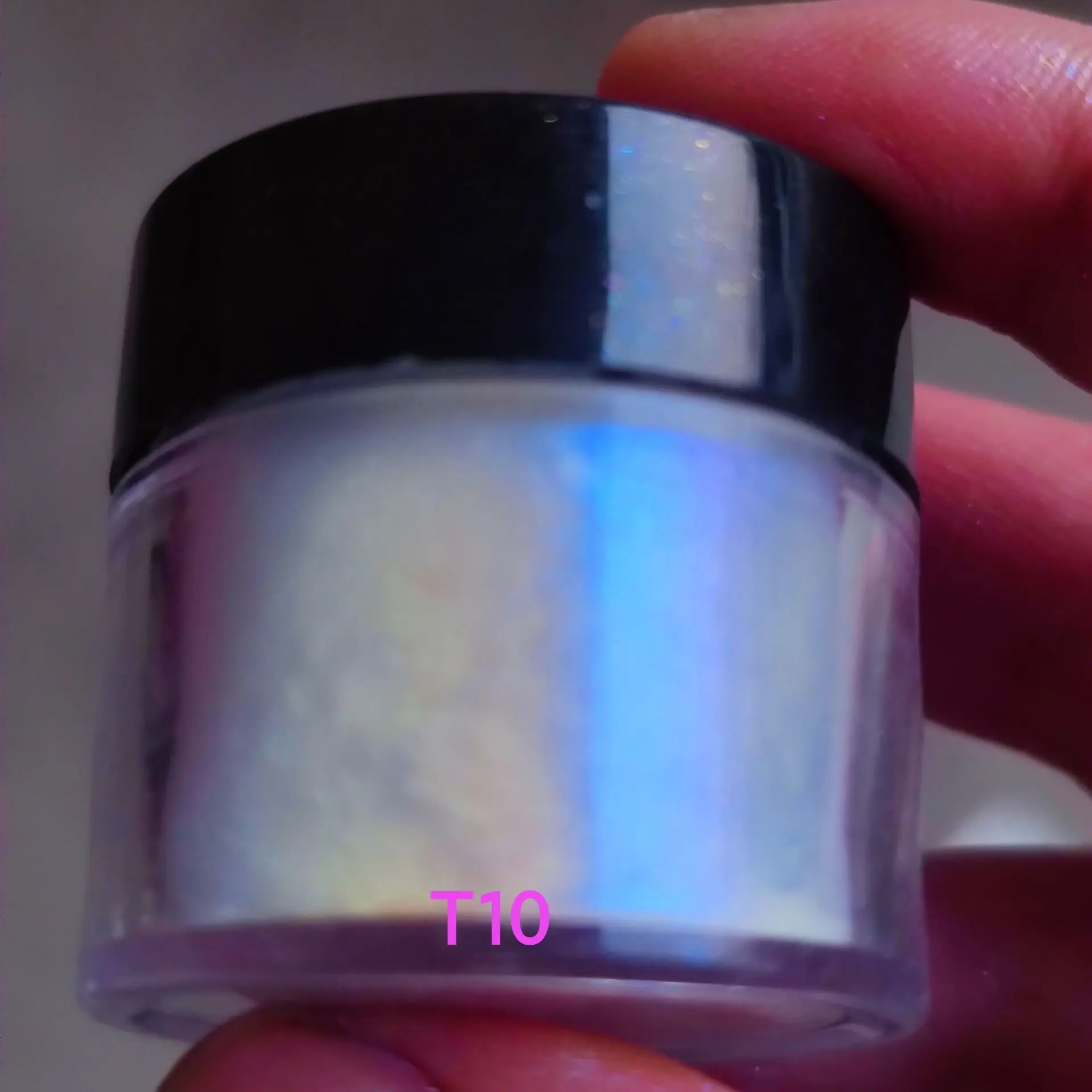 

5g White aurora chameleon pigment Mirror Effect chrome nail powder chameleon glitter powder nails