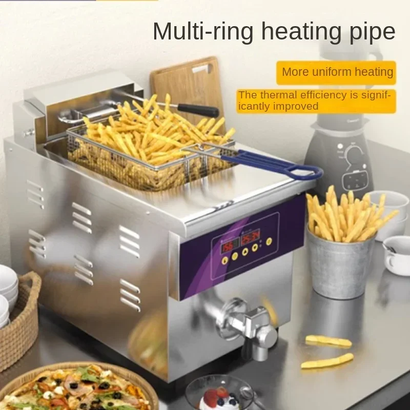 Electric Fryer Commercial Electric Deep Fryers Fried String Fried Chicken Fries Stinky Tofu Computer Version Intelligent Fryer