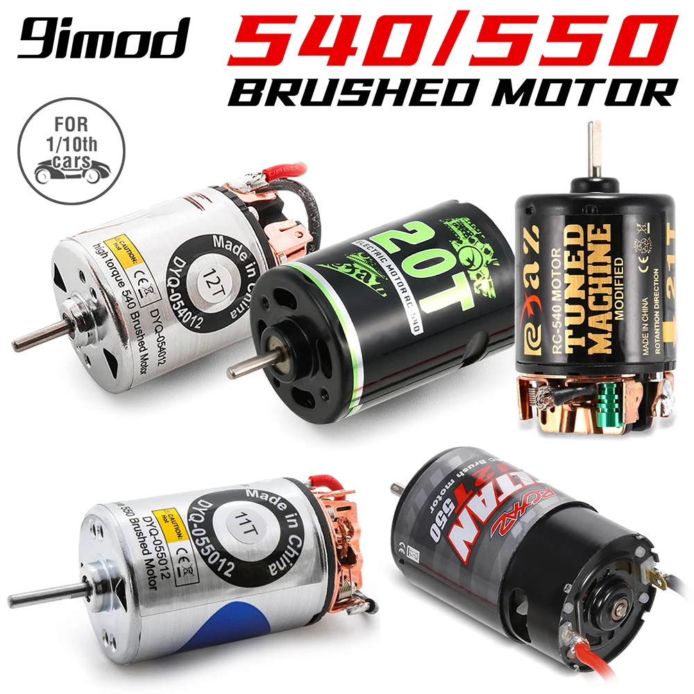 Moteur RC 550/540 12T-45T pour Voiture Camion 1/10
