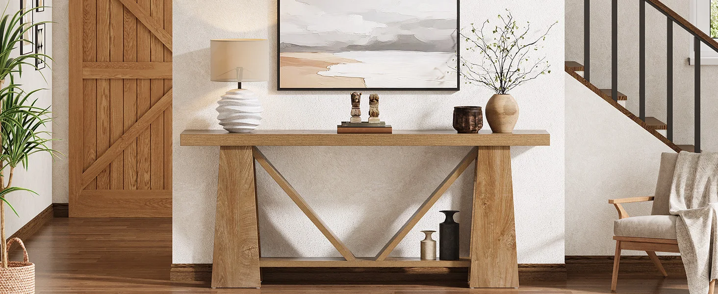 behind sofa couch table