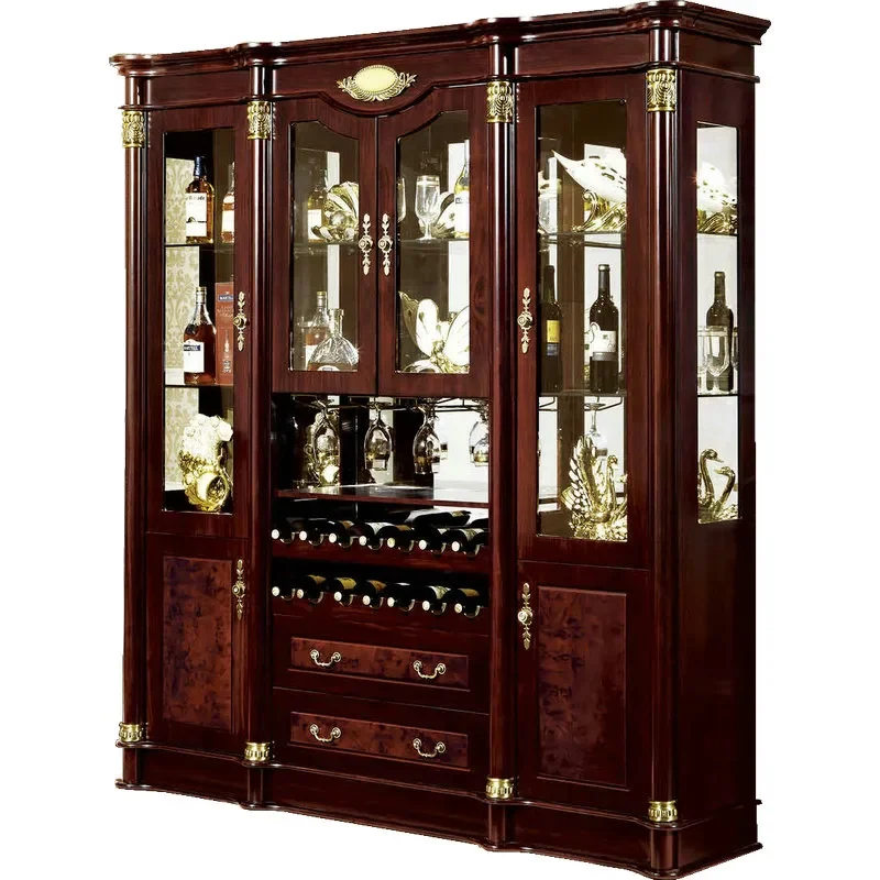 Armadietto Del Vino Europeo, Armadietto Della Decorazione Del Soggiorno, Armadietto Del Vino Americano, Ristorante, Armadietto Del Vino, Armadietto De