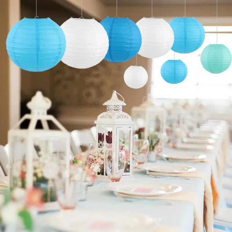 Paper lantern 10/15/20/25/30/35/40cm Chinese/Japanese for party wedding decoration