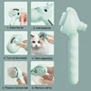 Spray Cat Brush for Shedding Hair Steamy Water Brush for Cats and Dogs Pet Hair Removal Comb with Water Tank and Release Button 3