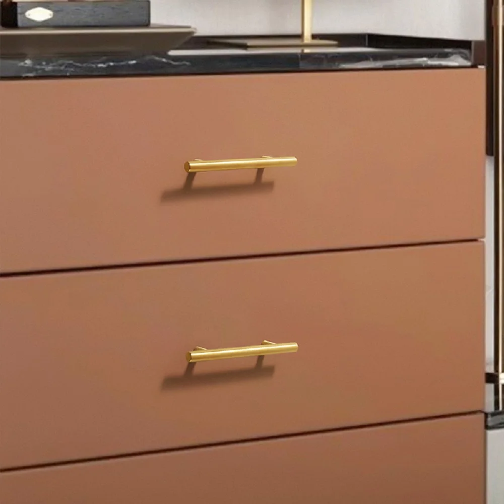 Stainless steel cylindrical furniture handles - الصورة 3