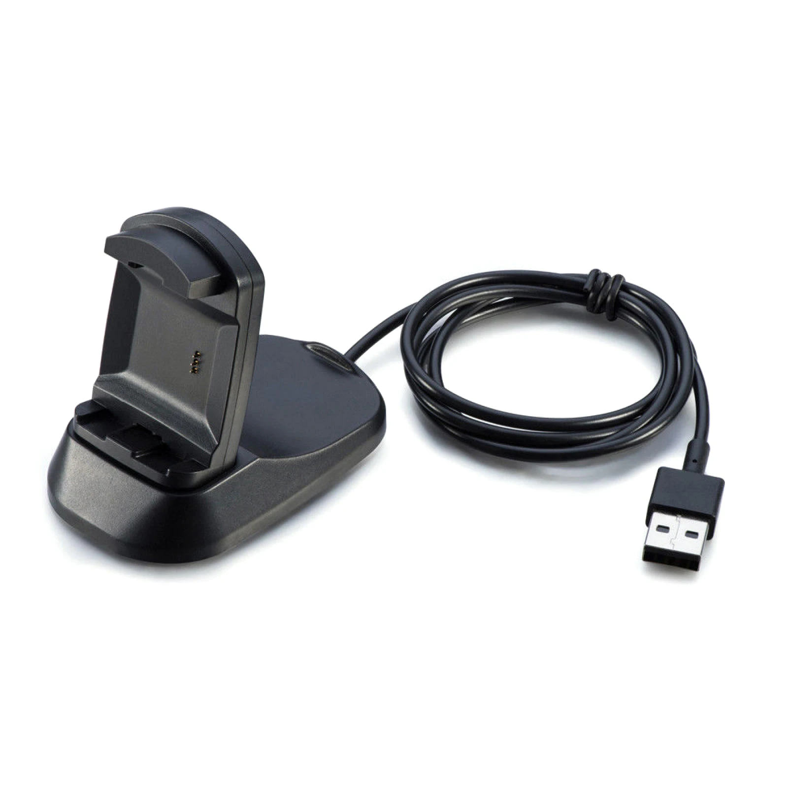 Cavo USB, Cavo di Ricarica USB sostitutivo da 5 V 300 mA per Orologio Fitbit Ionic, Materiale ABS + TPU, Lunghezza 92 cm, Nero