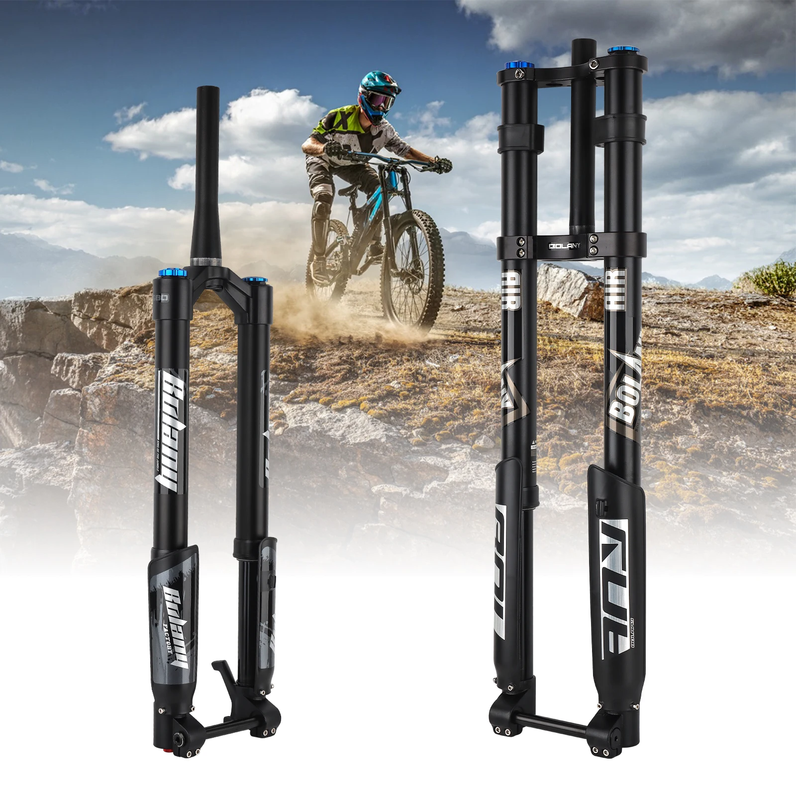 MTB DH】マニトー ドラド 倒立フォーク Manitou Dorado カーボン