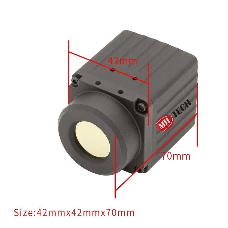 

Vehicle 384*288px CVBS Analog Video Thermal Imaging Camera Car Night Vision CVBS Thermal Camera Driving Avoid Obstacles System