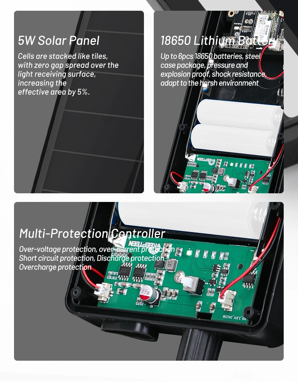 Solar Node Repeater Pole Mount Bracket kit With 868/915Mhz LoRaWAN Wisblock RAK4