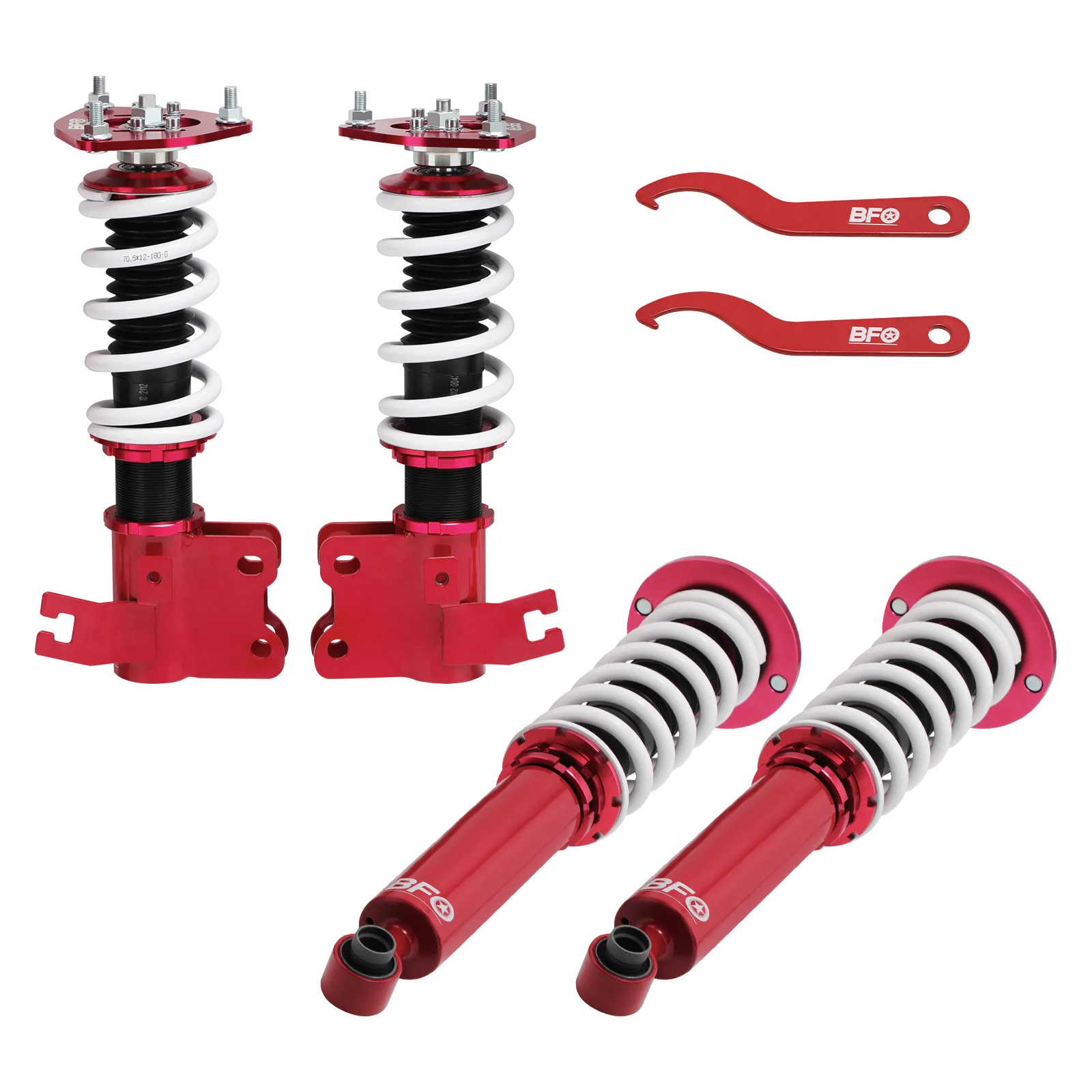 Bfo Regolabile Coilovers Ammortizzatori Gruppo Molle Per Nissan 240Sx S14 95-98 Coilovers Ammortizzatori Molle Kit Ammortizzatori