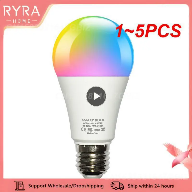 

Умная лампа E27 с Wi-Fi, 15 Вт, 1-5 шт.