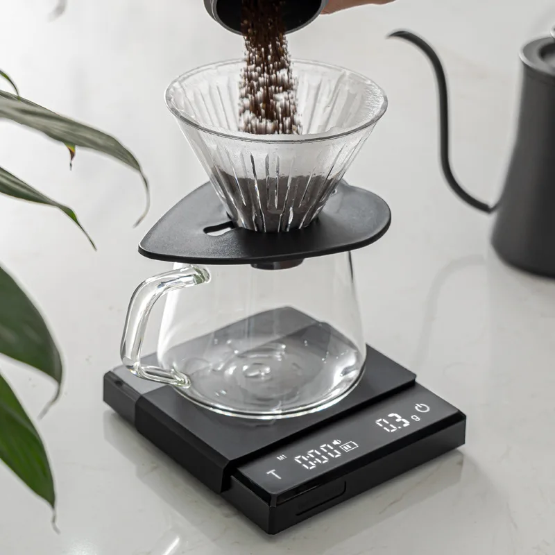 SearchPean Mini Smart Kitchen Scale W/ Timer Digital Precision For Coffee &  Espresso Brewing USB Rechargeable 2kg Capacity Gift Ready. From  Xianstore08, $28.46