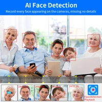 Hiseeu-Caméra de surveillance de sécurité IP, enregistreur vidéo, poignées qualifiée ales, système de vidéosurveillance, 4CH, 10CH, 16CH, POE, NVR, 5MP, 8MP, 4K, audio 5