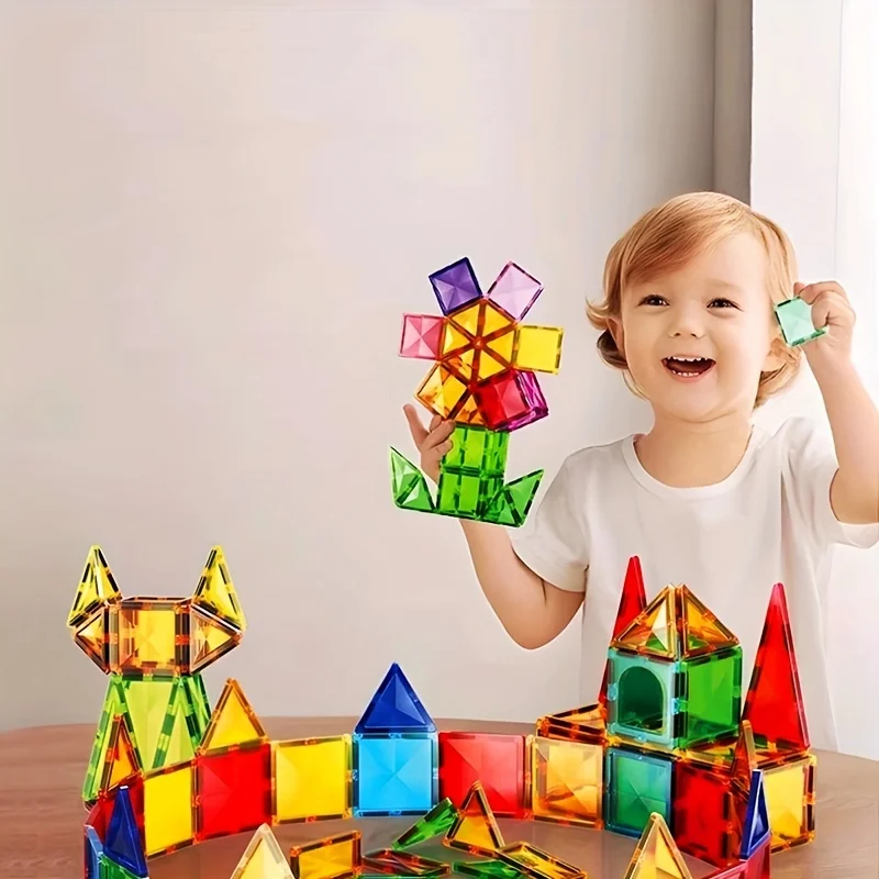 ToylinX Building Puzzle Accessories Magnetic Designer Construction Set Educational Constructor Toys For Kids magnetic building blocks,magnetic assembly toy