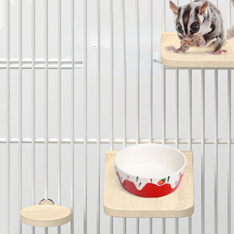 Wooden Cage Platform Set 5