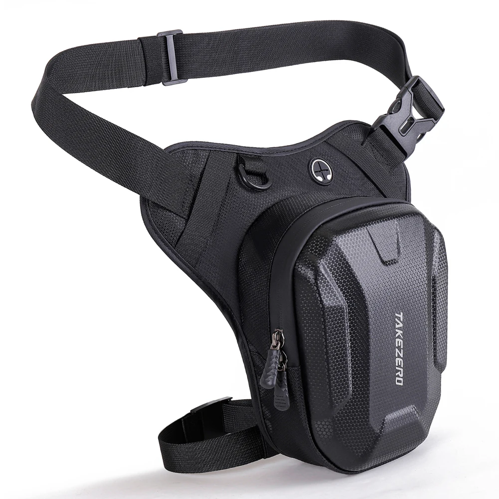 Motorcycle Drop Leg Bag Adjustable Motorbike Wasit Bag Large Capacity Motorcycle Leg Side Bag for Outdoor Sports Ride