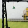 10pcs OO/HO Scale Street Light Model Wall Lamp Posts Led Ceiling Lamps LED Street Light Sand Table Model Building Layout Supplie 3