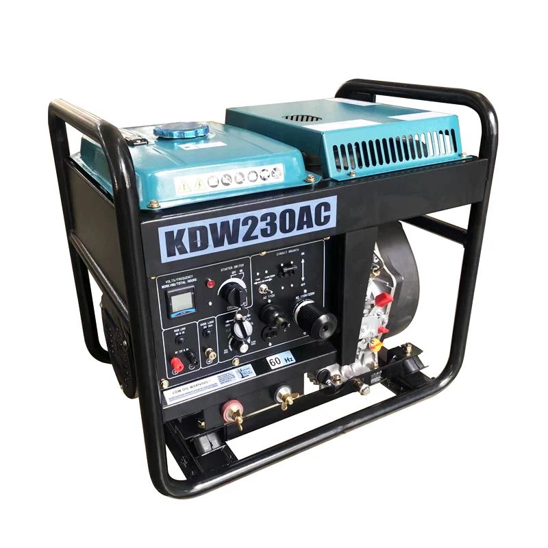 Single 3 Phase 180A 200A 220A 260A 300A Portable   Generator Welding Machine   Welder Generator Price