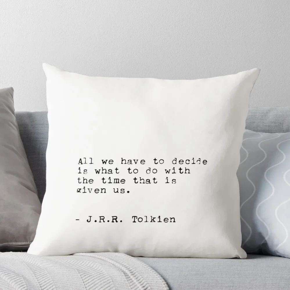 

Quote Me on It: Time Well Spent Throw Pillow Cushions For Children Couch Pillows Sofa Cushions Cover