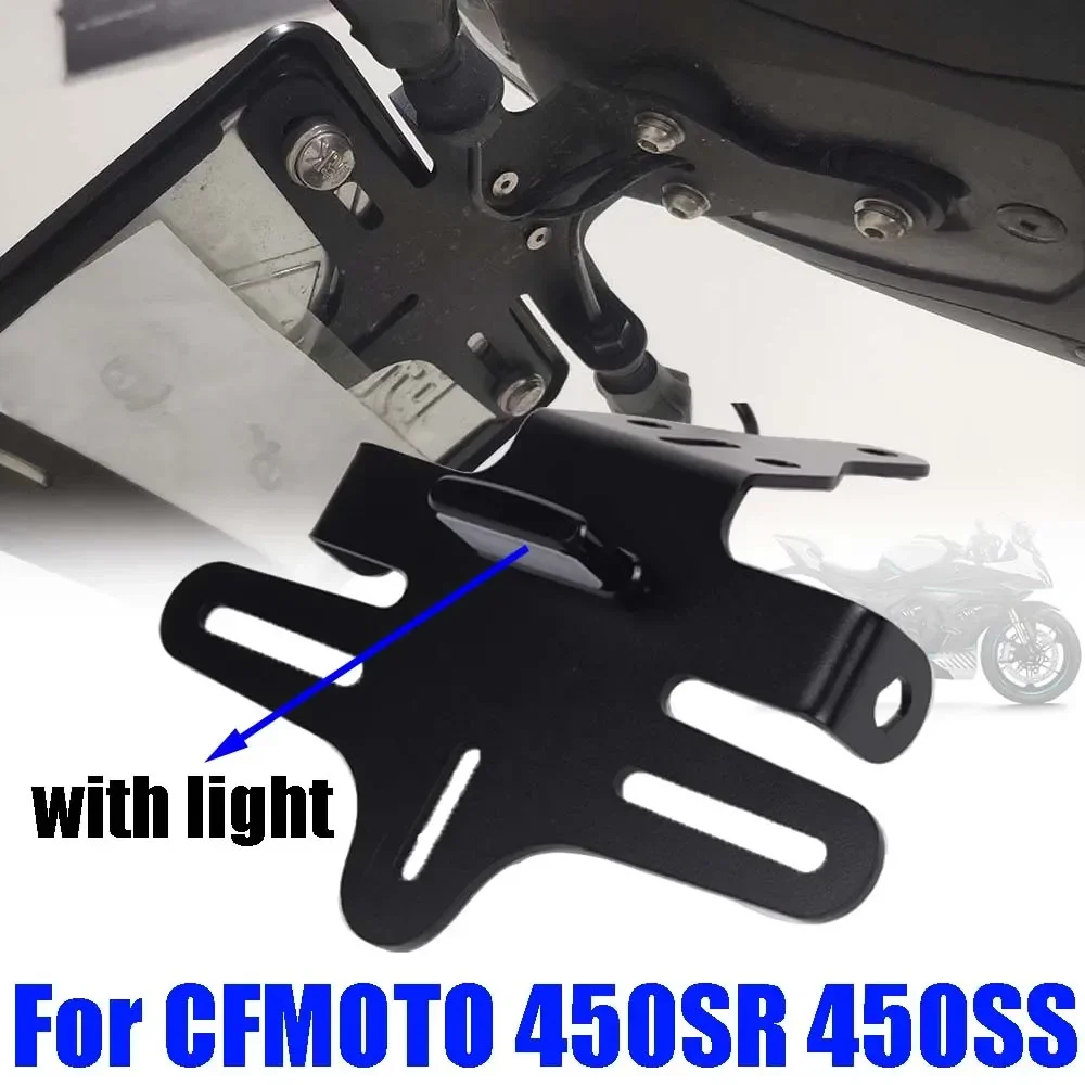 

Держатель номерного знака Кронштейн для аккуратного крыла для CFMOTO CF MOTO 450SR 450SS SR450 SS450 450 SR 450 SS аксессуары