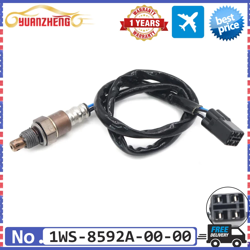 Lambda Sensor 1WS-8592A-00-00 Für Yamaha YZF R1, MT07 - Sauerstoff Sensor Luft-Kraftstoff-Verhältnis