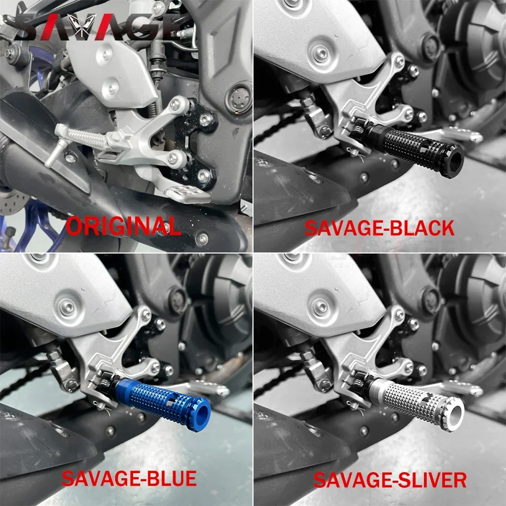 Front Footrest Rear Footpeg Foot Pedal For YAMAHA Motorcycle motorcycle accessories motorcycle footrests motorcycle foot pedals