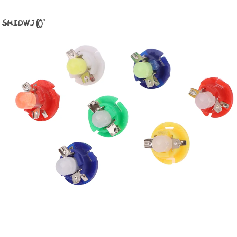 HSUN T3 - Lampadina LED a cuneo da 8 mm, 1 LED con chip SMD1210 da 10