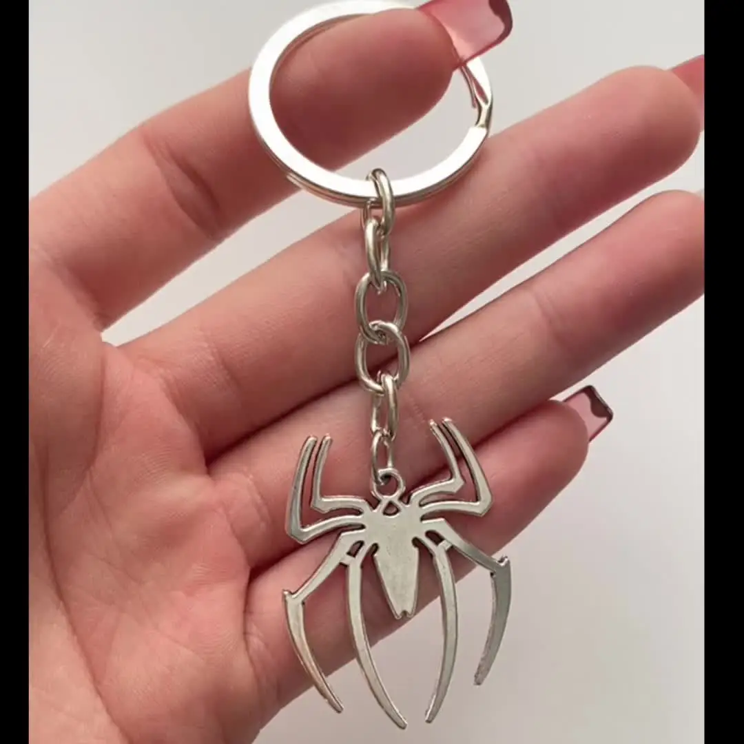 Rare Halloween Spider Sleutelhanger Set voor Vrouwen en Meisjes,8 Stks Draagbare Sleutelhangers Accessoires, Veelkleurig-17