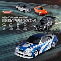 Toys 1/43 Scale RTR High-Speed RC Drift Race Car Gyro 4WD Ready To Go Mini Car Vehicle Painted Finished Model Toy for Boys Gifts 2