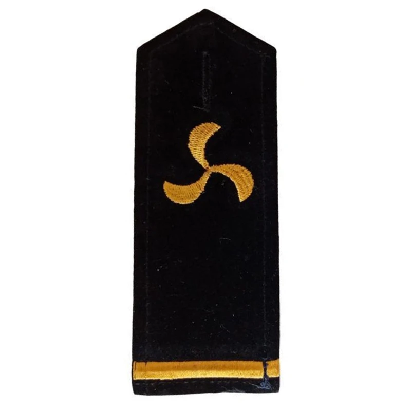 Professional Uniform Epaulets Embroidery Shoulder Boards Nondeform Captain Uniform Epaulet for Cosplay Costume