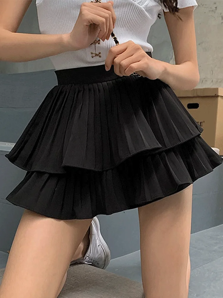 メーカー直売】 エヌ エー ケイ ディ レディース スカート ボトムス Mini skirts Black