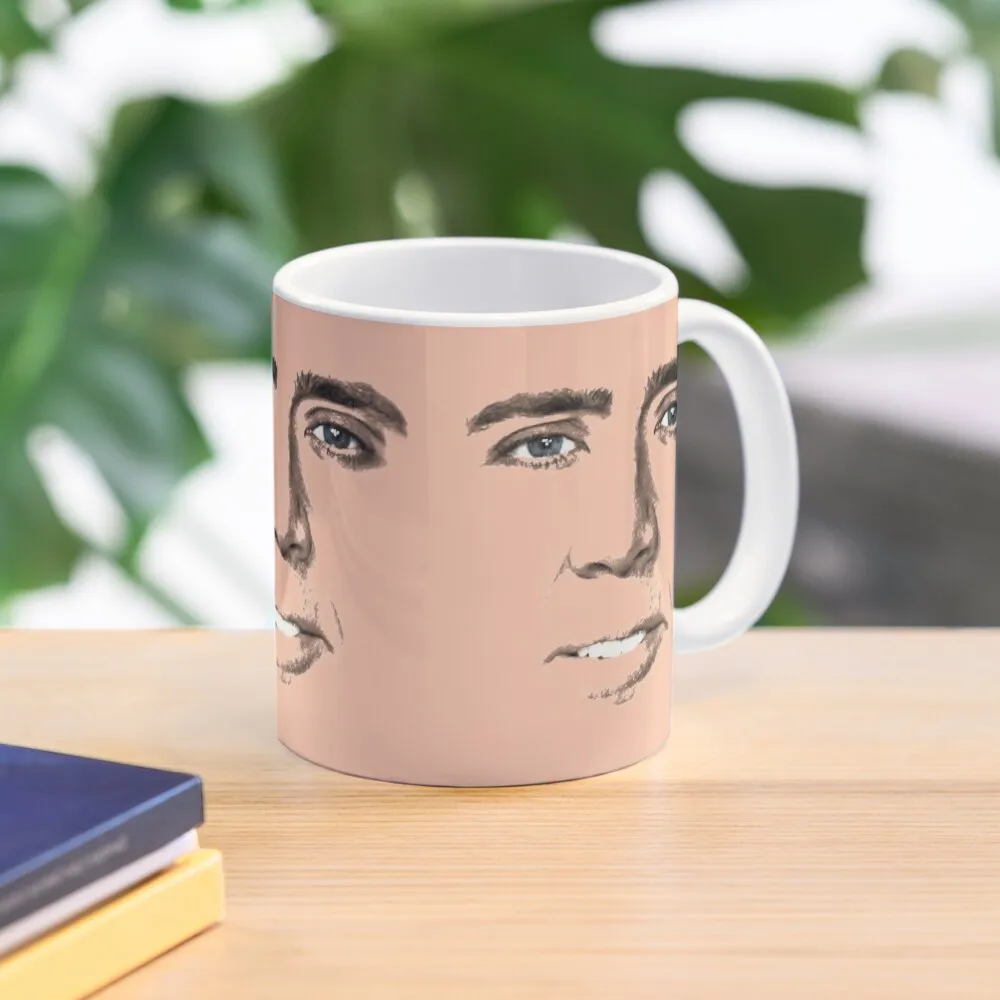 

John Travolta Face Coffee Mug Travel Tourist Mug