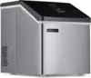 Ice Cube Maker Machine | First Cubes in 15 Minutes, 40 lbs. of Ice in 24 Hours |  Portable Design in Stainless Steel - IM200SS 1