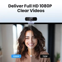 UGREEN USB Webcam 1080P HD Mini Webcam For Laptop Computer Web Camera Dual Microphones for Youtube Zoom Video Calling 2K web cam 2