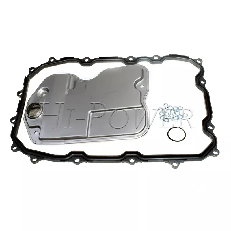 New Auto Transmission Gearbox Oil Filter 95530740300 1001370002& Gasket Of Oil Pan 09D325429 For Cayenne Porsche VW Touareg Audi