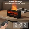 Fireplace Humidifier Flame Humidifier Aroma Diffuser Aromatherapy Essential Oil Diffuser Fragrance Diffuser with Remote Control 4