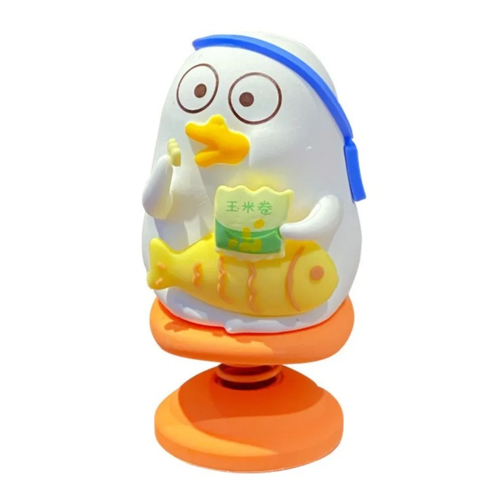 Funny Little Liu Duck Shaking Car Ornaments Collection Statue Little Liu Duck Car Decoration Cartoon Cute Car Bobblehead Figure