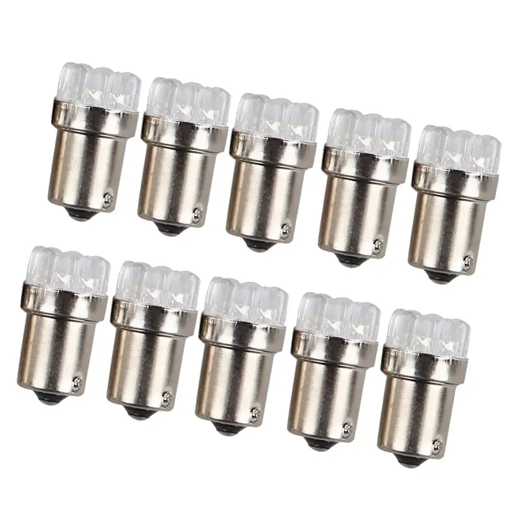 

DC 12V 1156 BA15S 9 светодиодный SMD Белая автомобильная лампа светильник тормоз/поворот/хвост/угол/задний комплект из 10