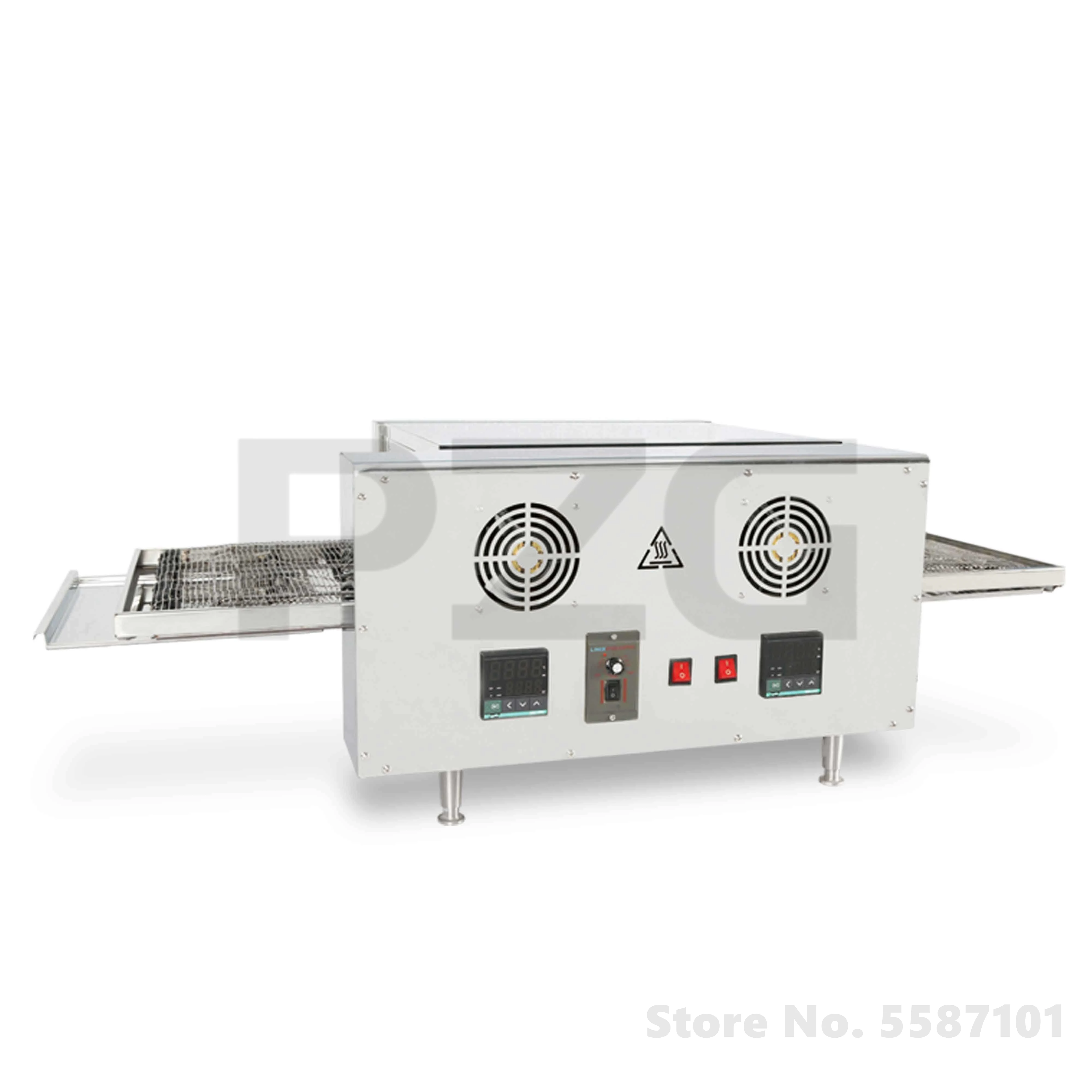 Electric Conveyor Pizza Oven Pizza Bread Maker Machine With Digital Timer Control Pizza Baking Oven Machine 4