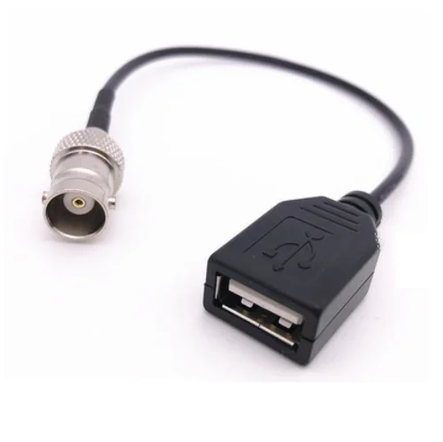 BNC/SMA male&Female to computer data cable USB female connector RG174 low loss extension cord