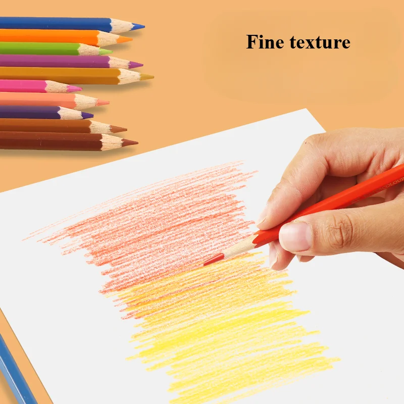 POTENTATE Color Pencil Paper 200g A4 Water-soluble / Oil-based Drawing Painting Illustration Portable Hand-painted Sketch Paper 4
