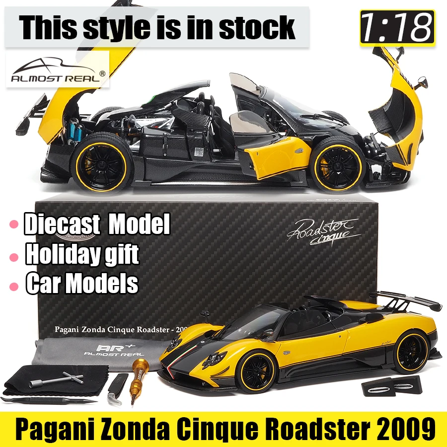 Pagani Zonda Cinque Roadster 2009 1/18 Limited to 1008