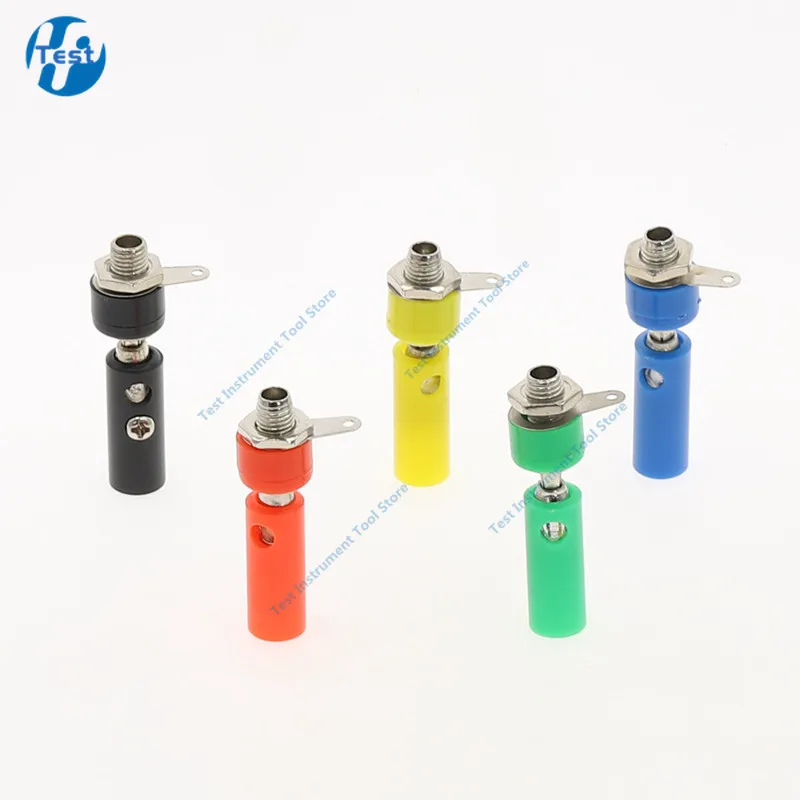 Banana Plugs Male Female J072 4mm Banana Plug Socket To Insert Connector Banana Pin DIY Model