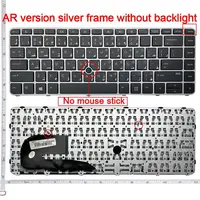 Nouveau clavier d'ordinateur portable pour HP pour EliteBook 840 G3/840 G4/848 G3/848 G4/745 G3/745 G4/840r G4 HSTNN-I33C-4/ZBOOK 14u G4 3