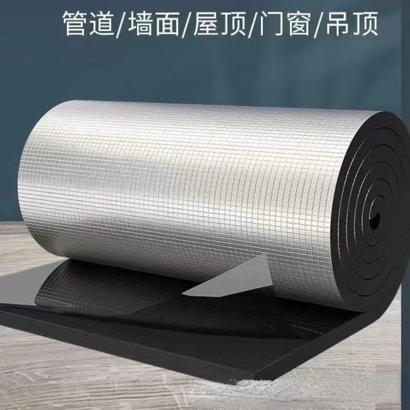 

Aluminum foil, rubber and plastic board, self-adhesive fireproof insulation board, roof insulation board, indoor soundproof cott