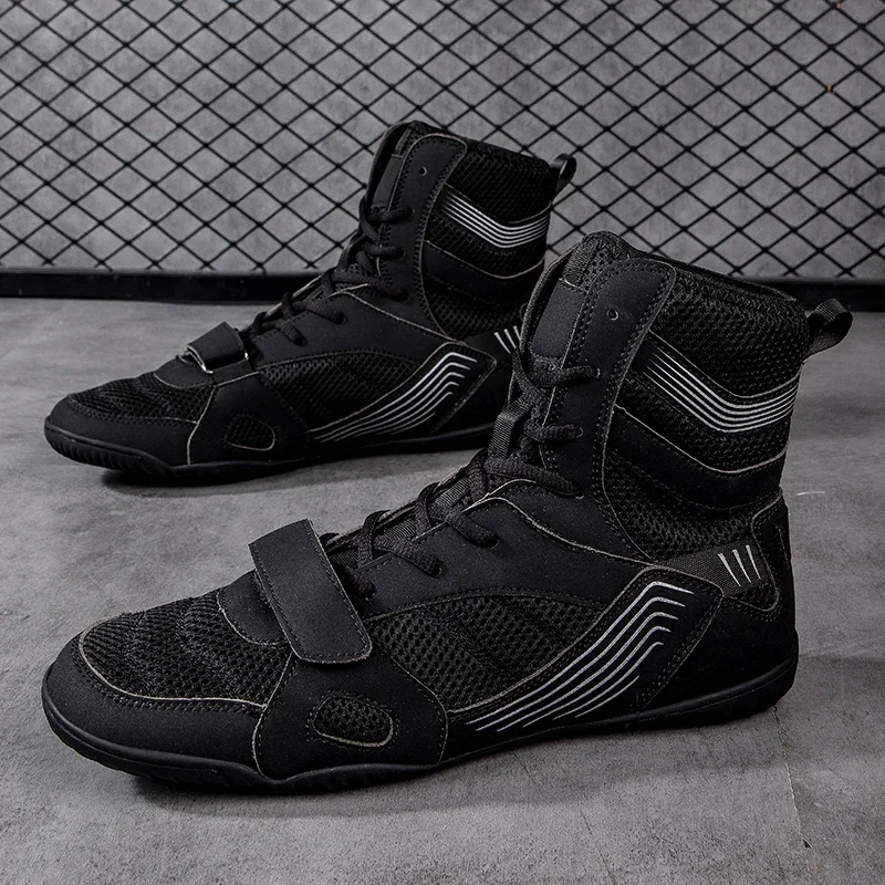 Men Women Boxing Sneakers Weight Wrestling Sneakers Luxury Boxing Shoes Men Zapatillas Powerlifting Botas Boxeo Wrestling Shoes